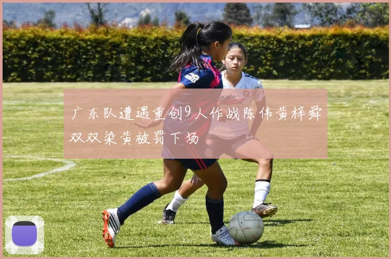 广东队遭遇重创9人作战陈伟黄梓舜双双染黄被罚下场